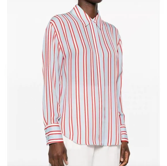 Alice+olivia DIMITRA OVERSIZED BUTTON DOWN - Picture 3 of 15